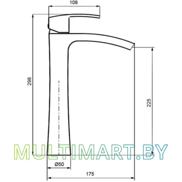 Смеситель Ahti Mikkeli MK202001 картинка 2